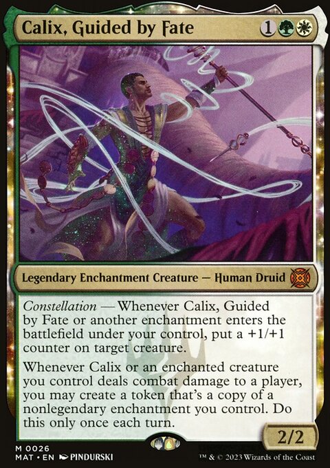 Calix, Guided by Fate